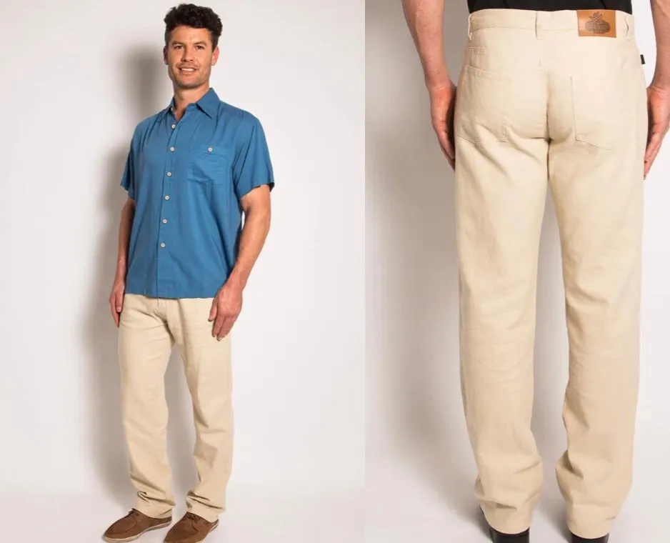 Men's Hemp Canvas Jeans