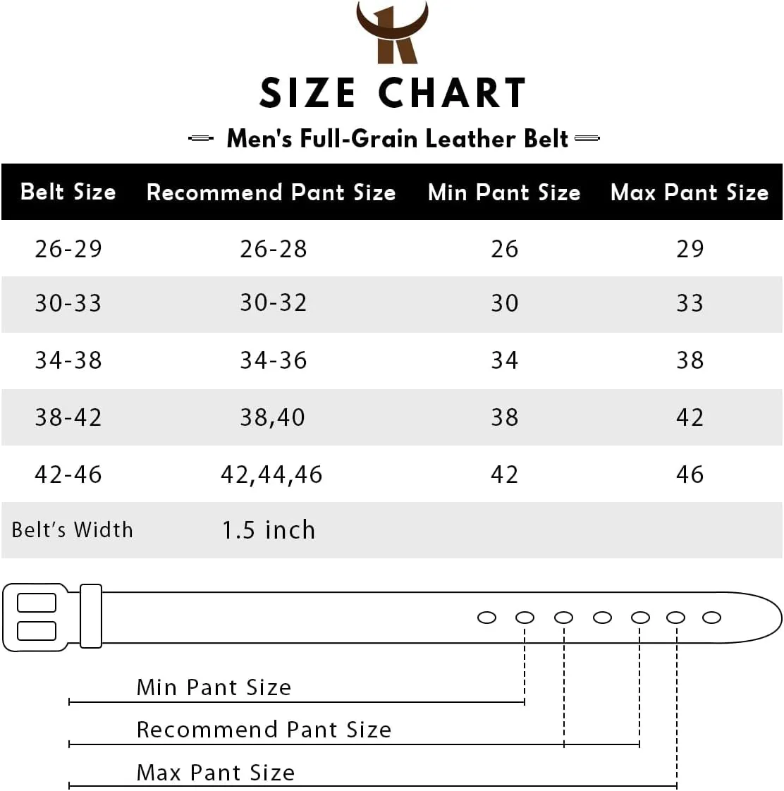 Men's Italian Cow Leather Belt Men With Anti-Scratch Buckle