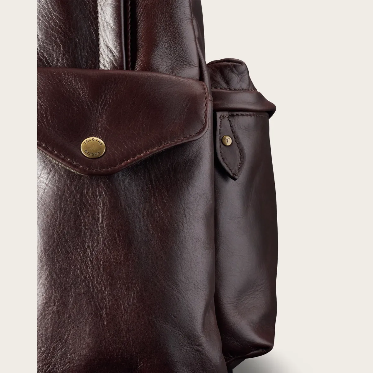 Men's Leather Backpack
