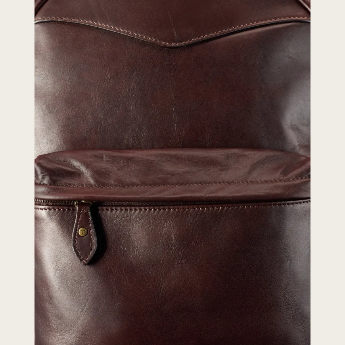 Men's Leather Backpack