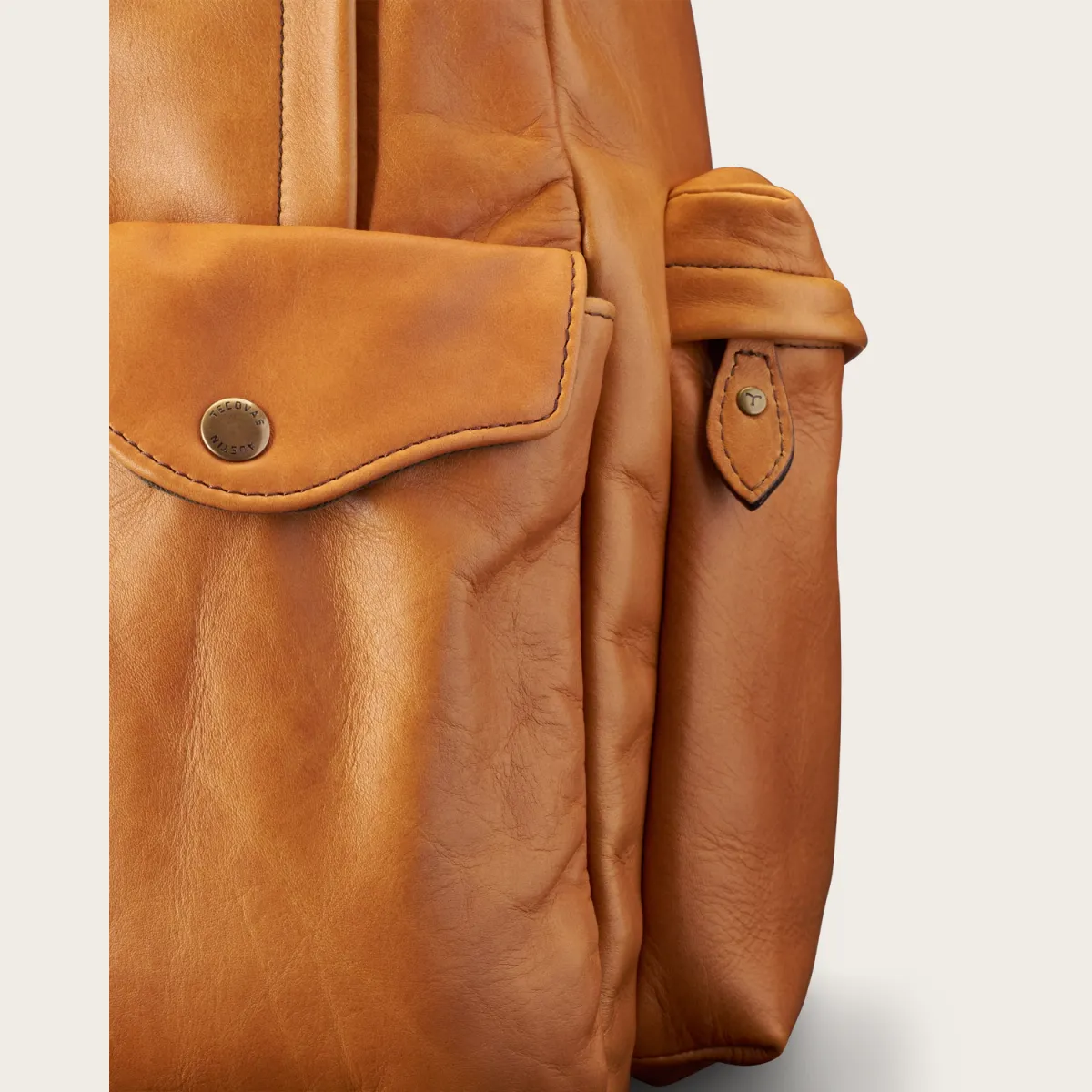 Men's Leather Backpack