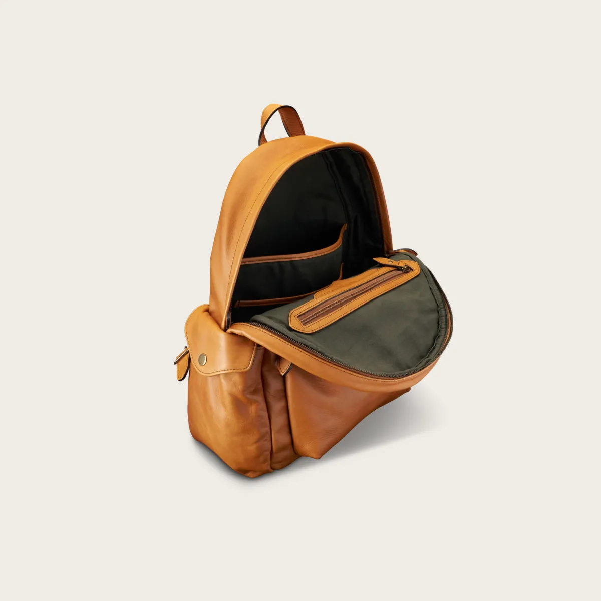 Men's Leather Backpack