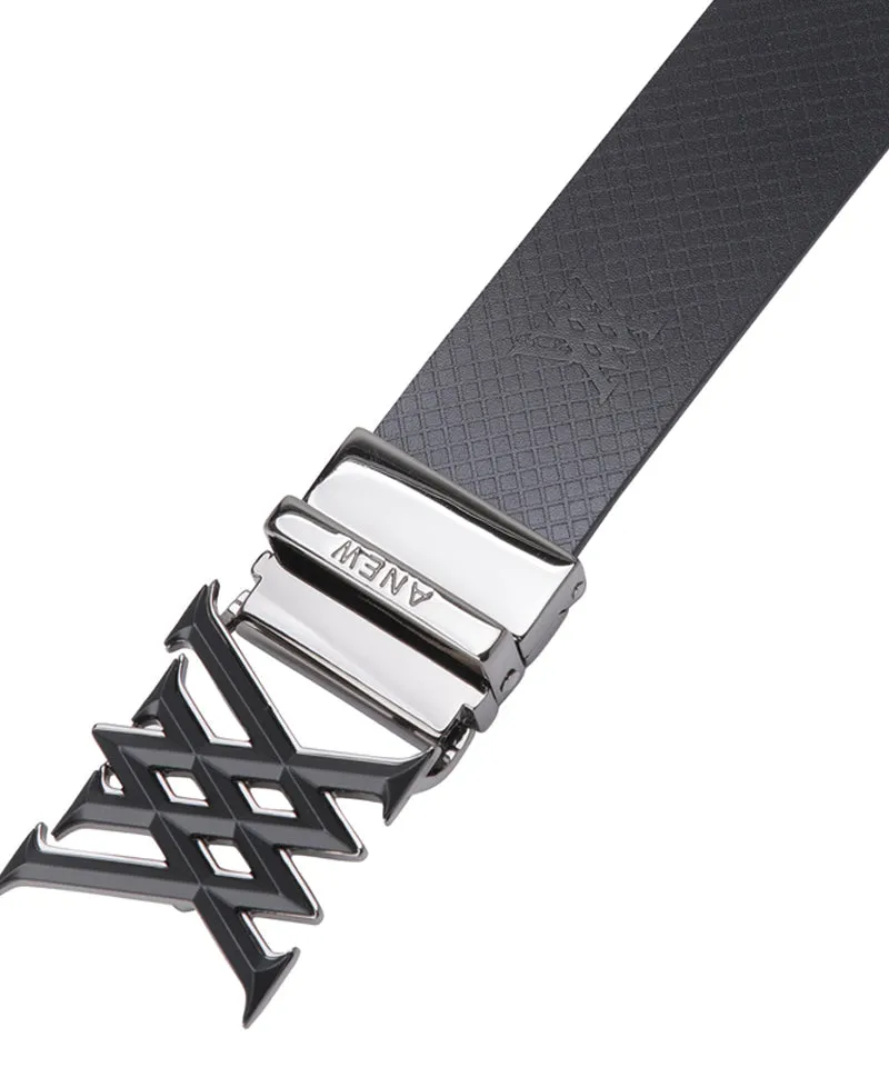 Men's Logo Point Reversible Belt - Black
