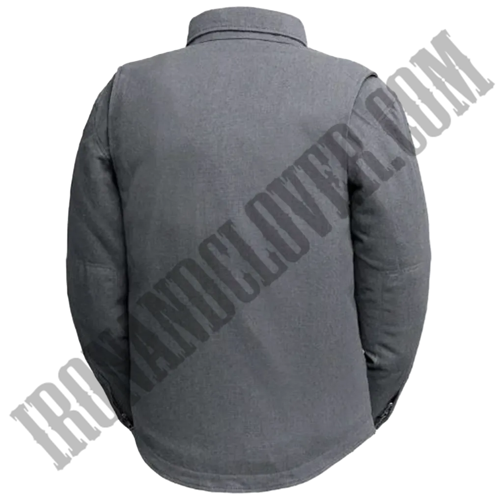 Men's "The Moto" Shirt in Gray