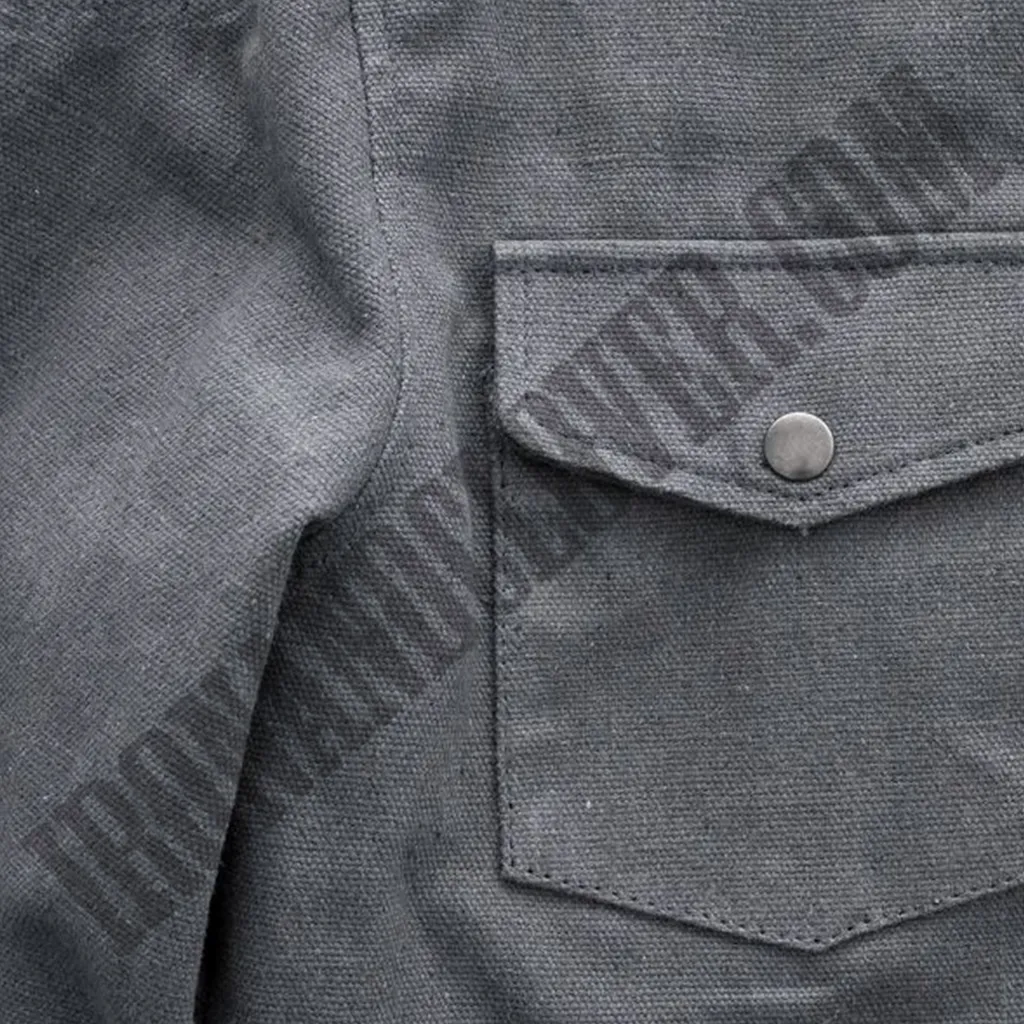 Men's "The Moto" Shirt in Gray