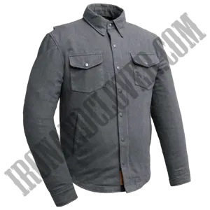 Men's "The Moto" Shirt in Gray