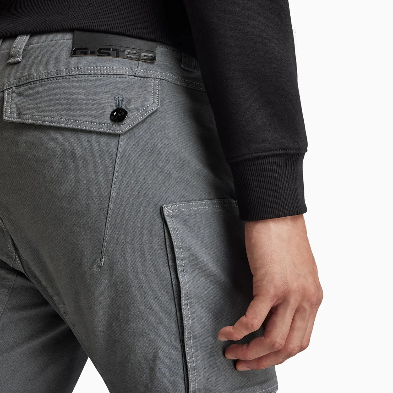 Men's Zip Pocket 3D Skinny Cargo pant