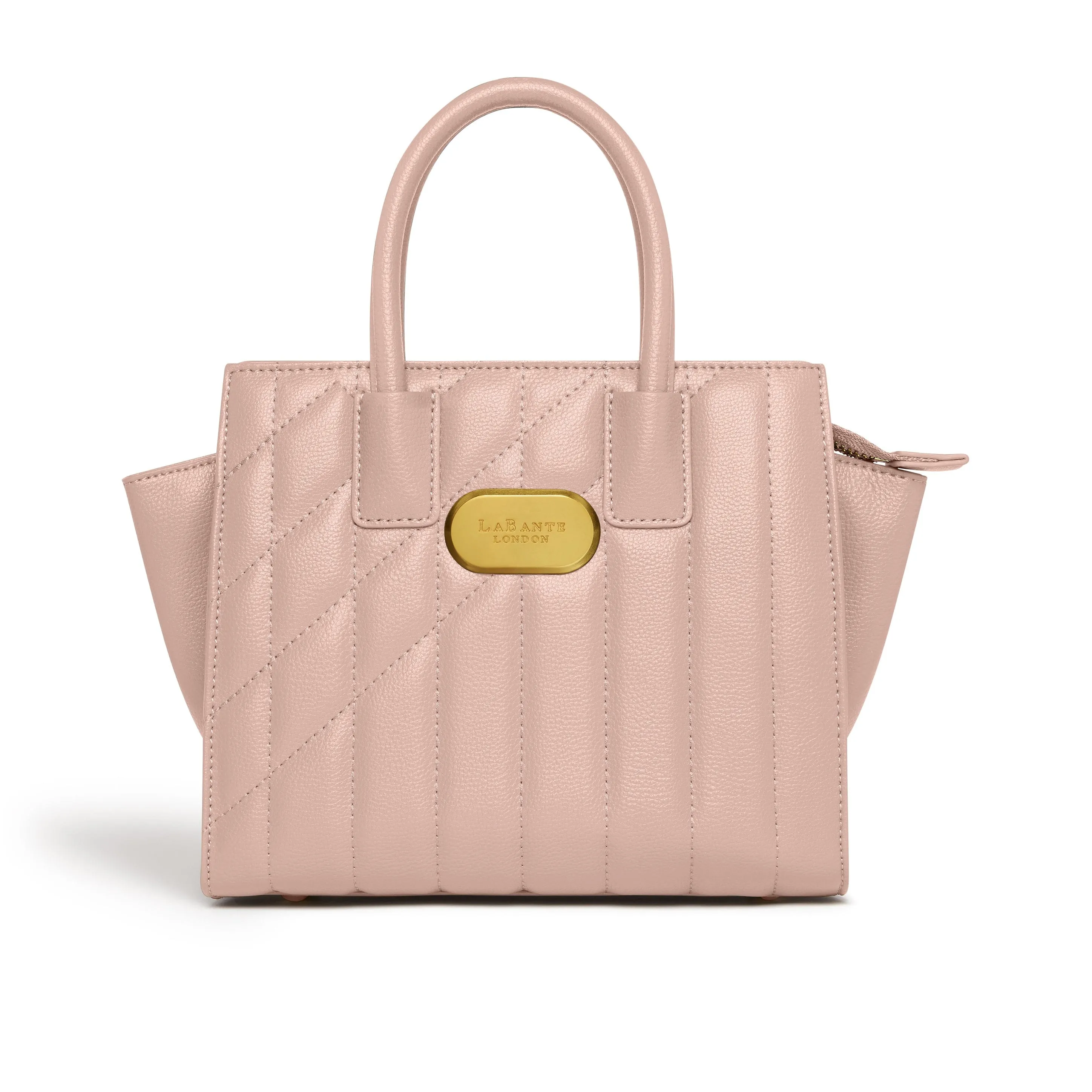 Mini Demi Vegan Leather Tote Bag | Pink