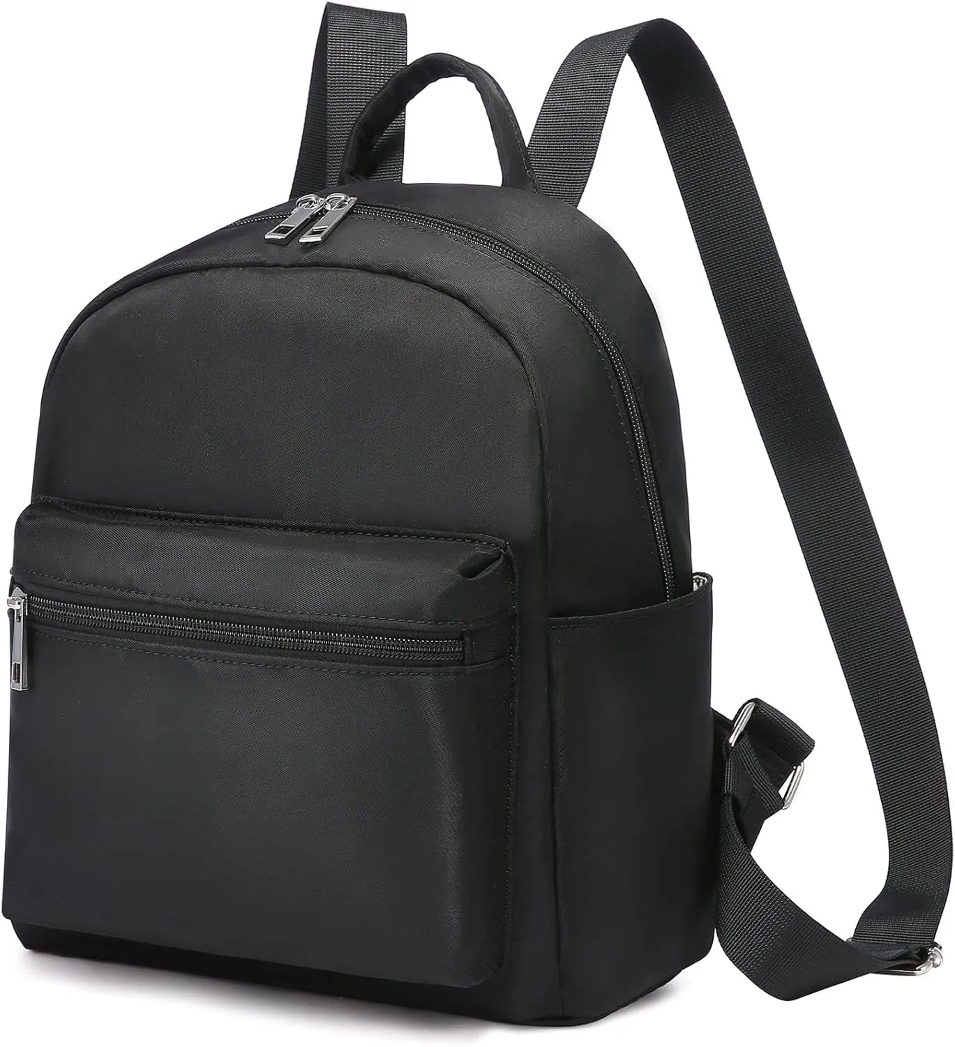 Mini nylon Backpack for Women, Light Weight Multiple pockets Waterproof Backpack