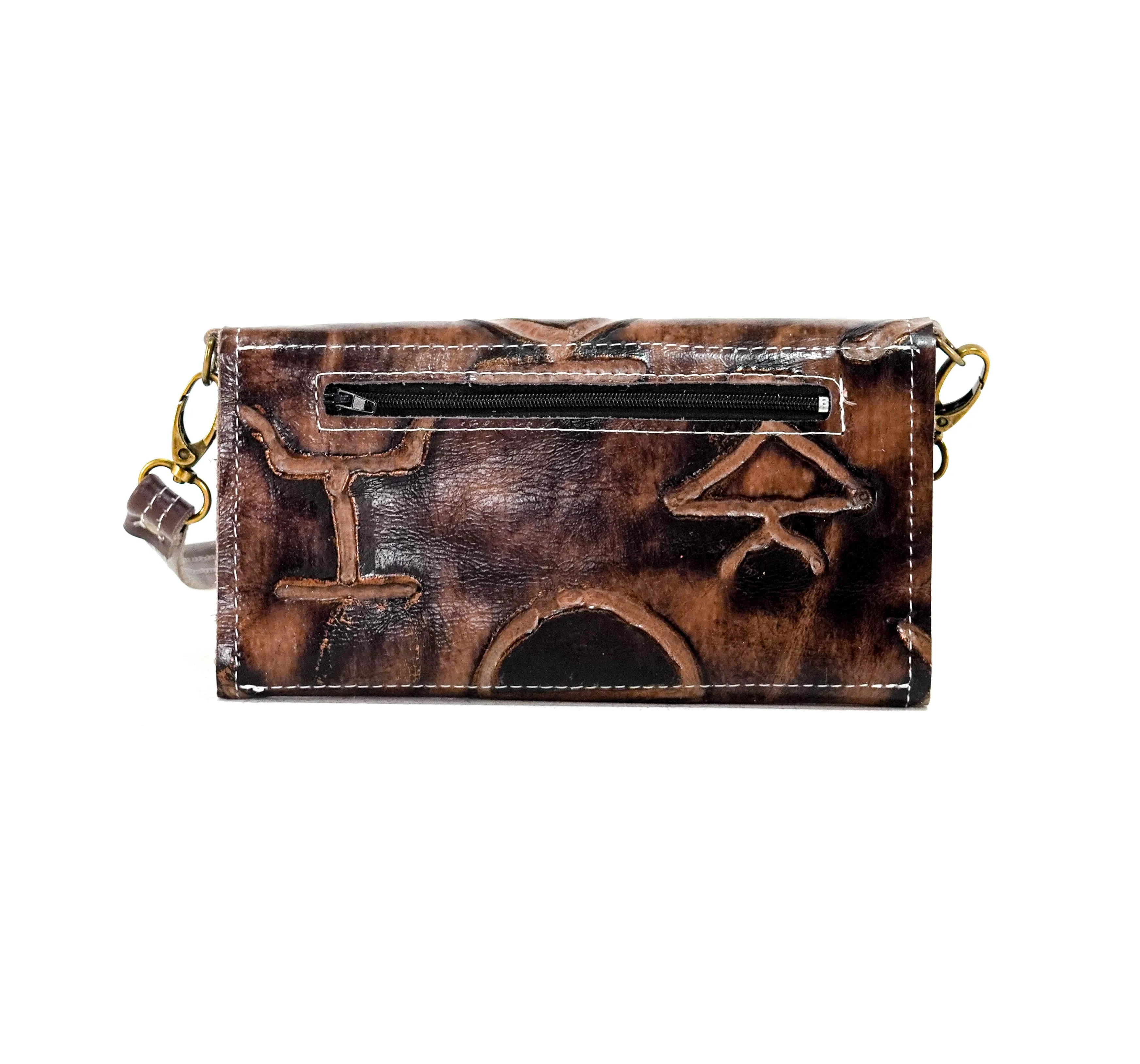Miranda - All Embossed w/ Mahogany Brands