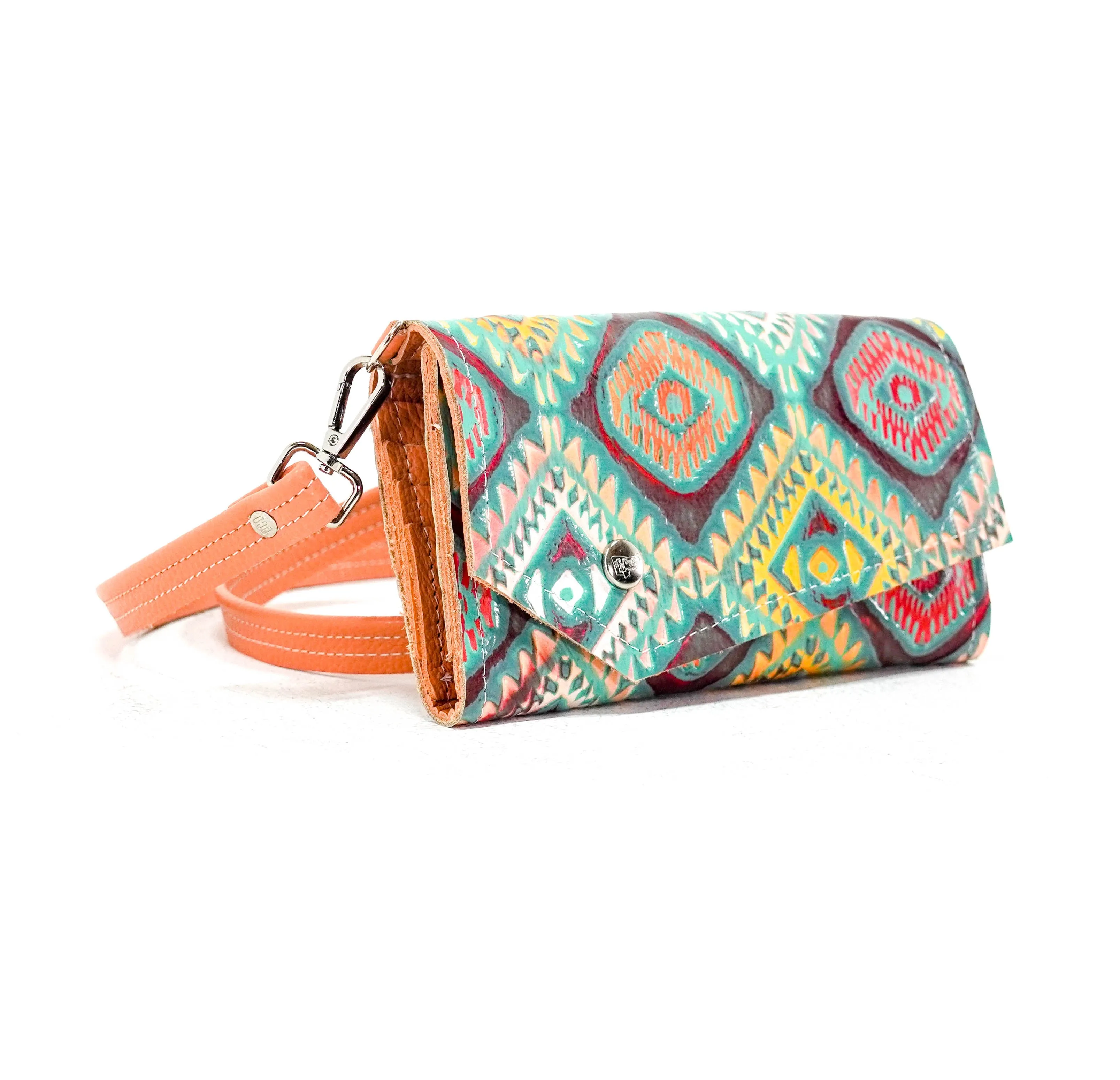 Miranda - All Embossed w/ Rainbow Aztec
