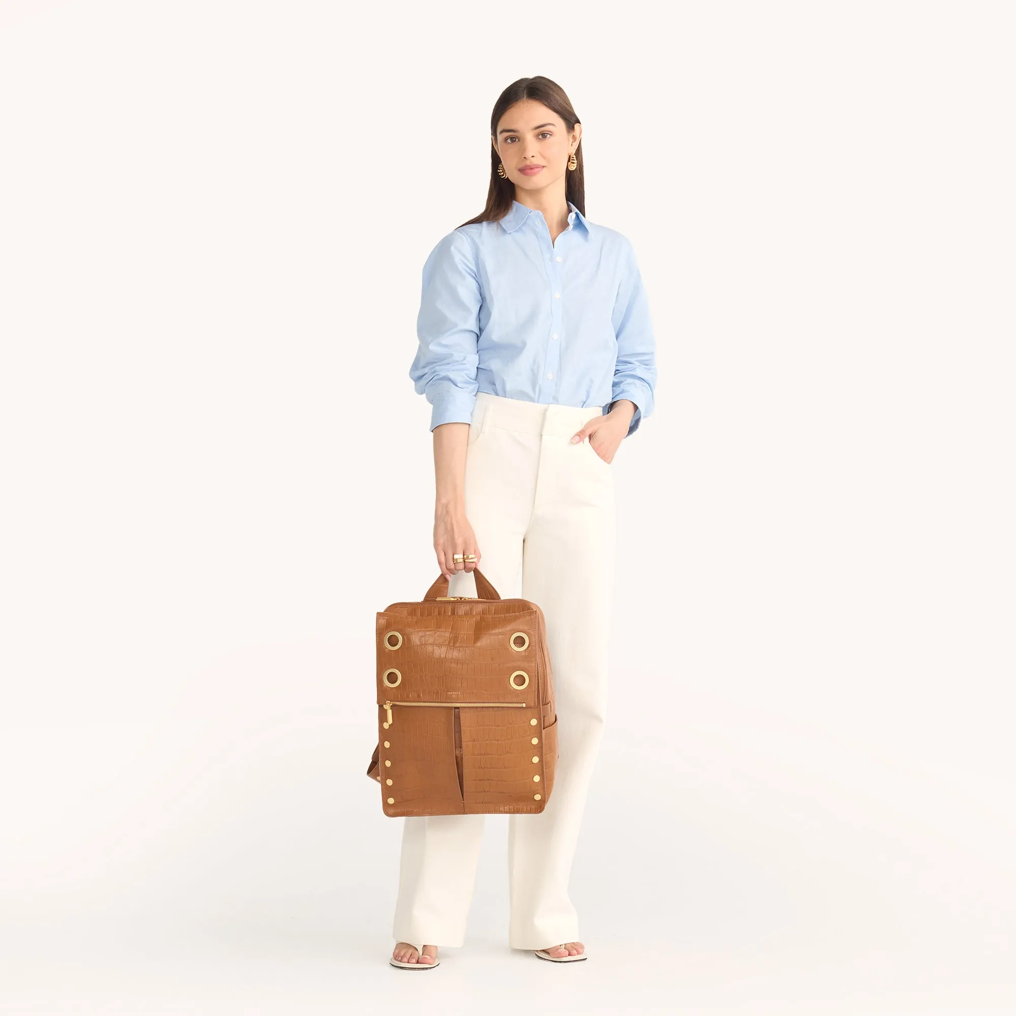 Montana Backpack | Canyon Crocco/Brushed Gold | XL