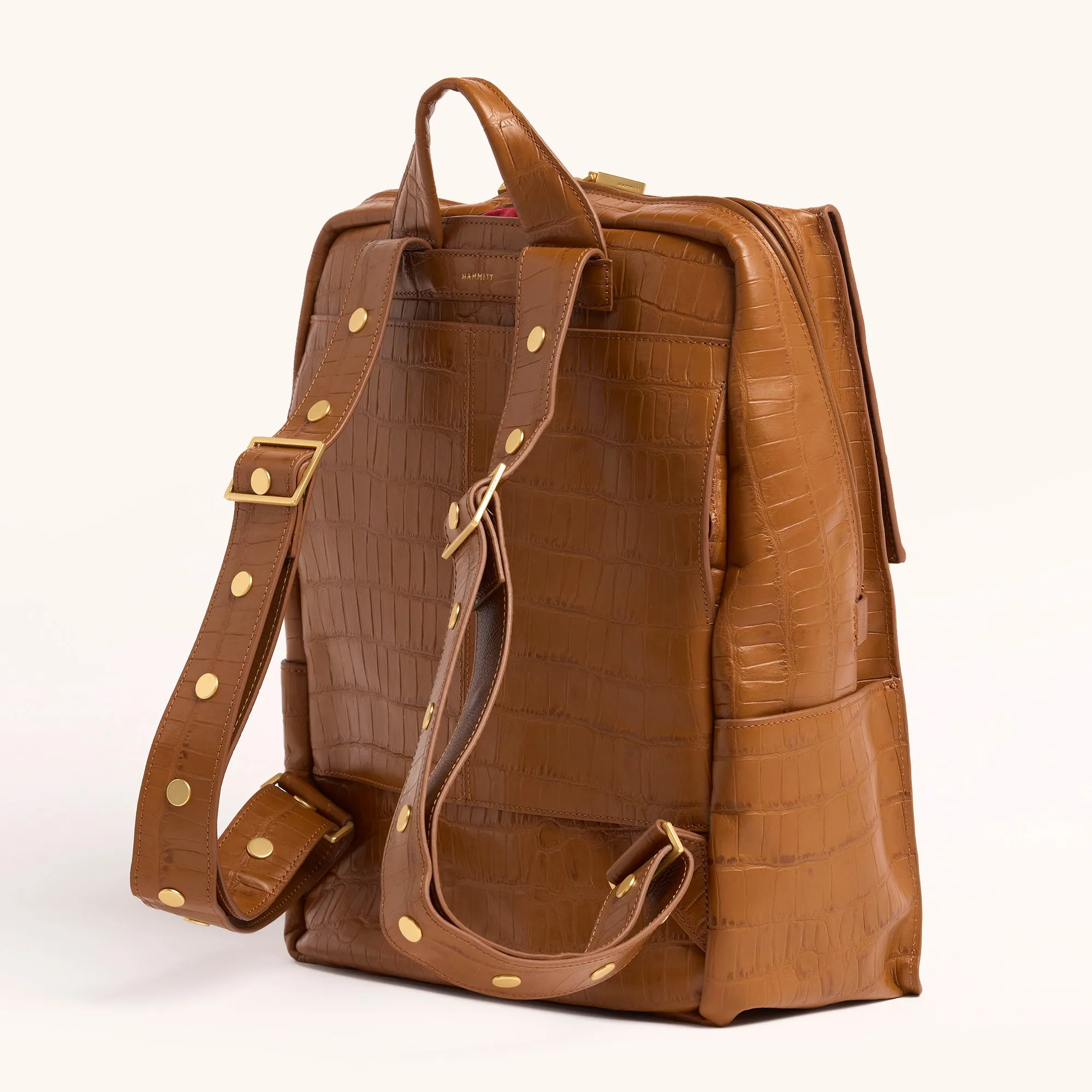 Montana Backpack | Canyon Crocco/Brushed Gold | XL
