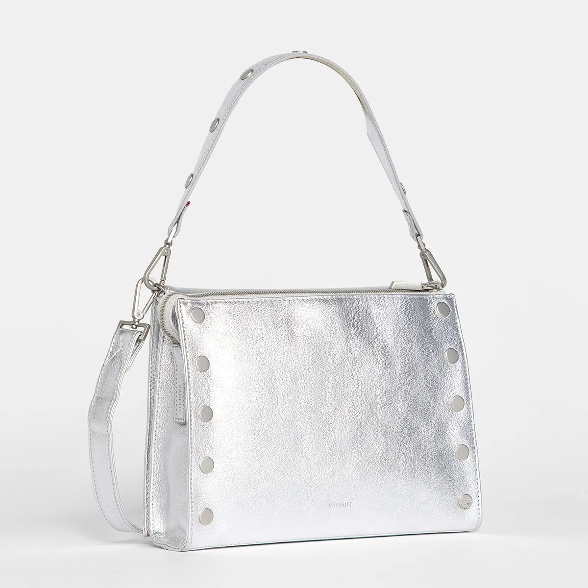 Montana Clutch | Sidewalk Silver/Brushed Silver | Lrg