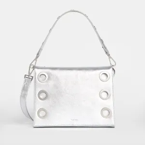 Montana Clutch | Sidewalk Silver/Brushed Silver | Lrg