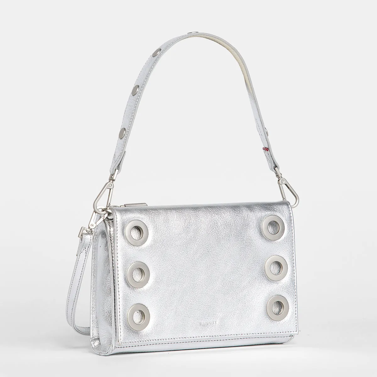 Montana Clutch | Sidewalk Silver/Brushed Silver | Sml