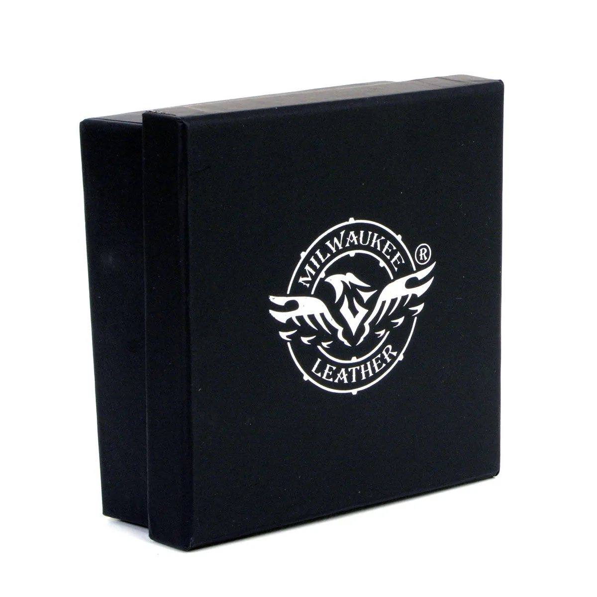 MP7110 Men's F* Around - Find Out Black Genuine Leather Belt with Interchangeable Buckle - 1.5 inches Wide