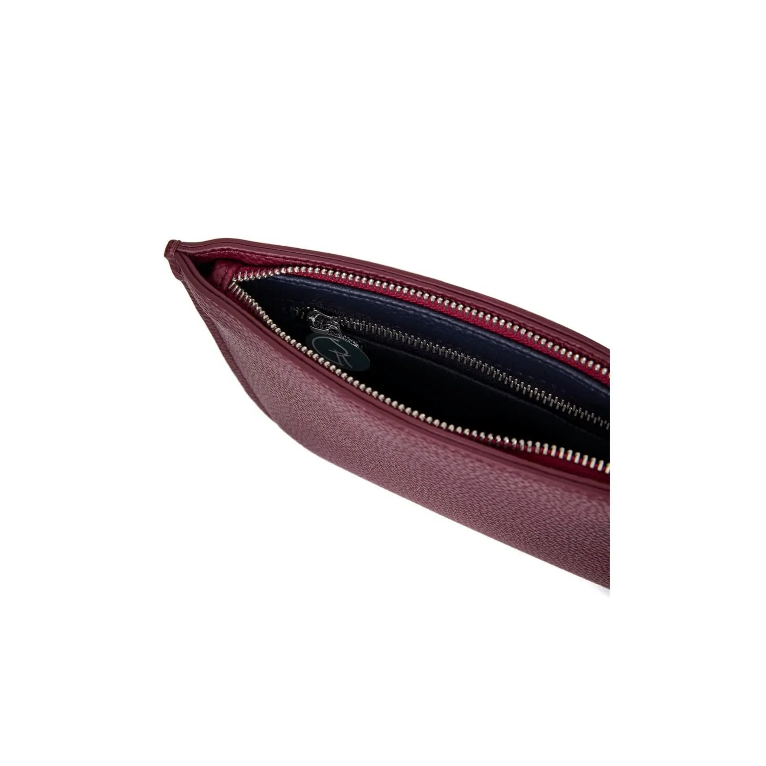 Multi-Function Vegan Leather Clutch | Burgundy
