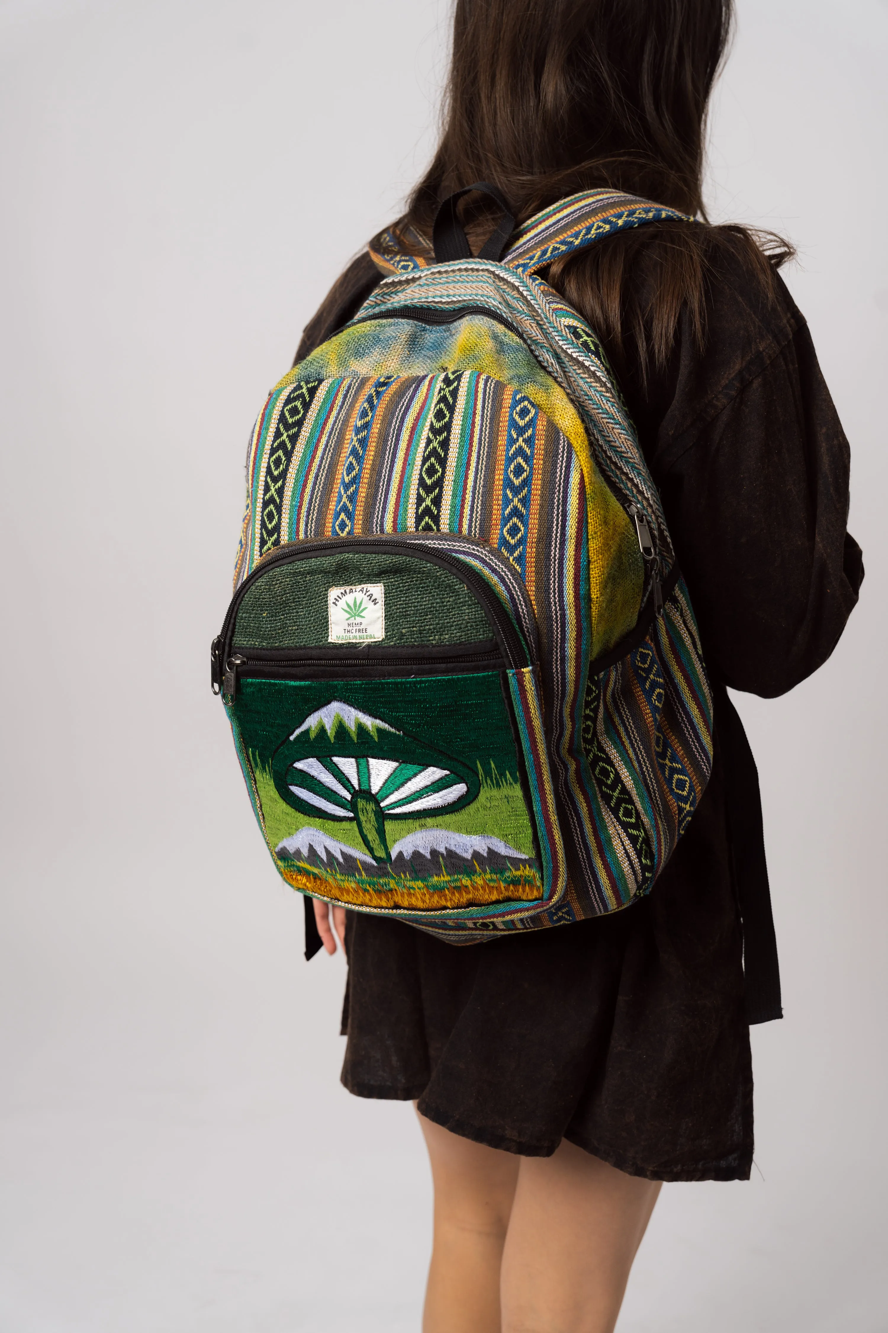 Mushroom Hemp Backpack