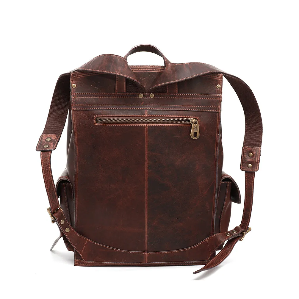 MWL-024 Montana West Genuine Leather Collection Western Backpack For Men & Women
