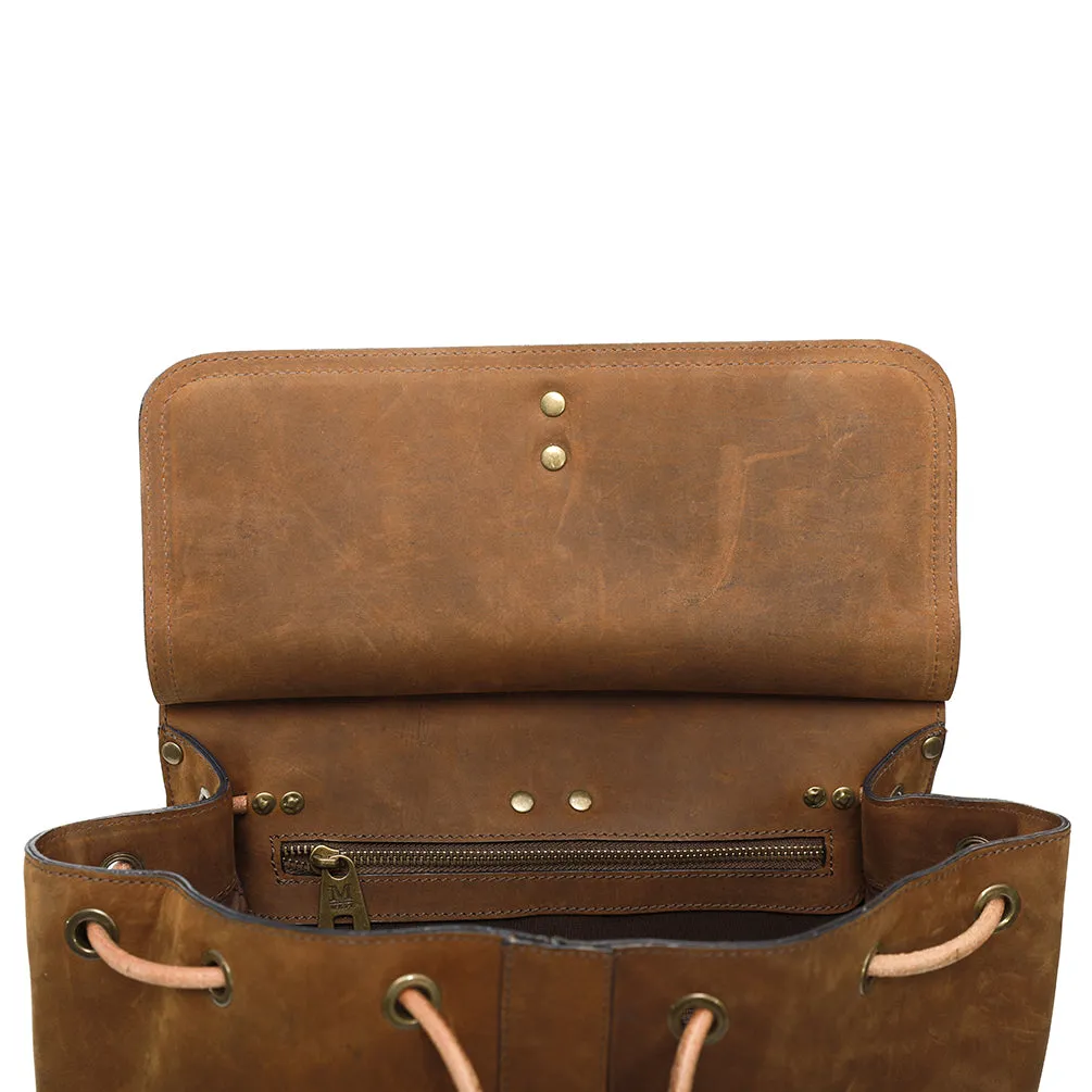 MWL-024 Montana West Genuine Leather Collection Western Backpack For Men & Women