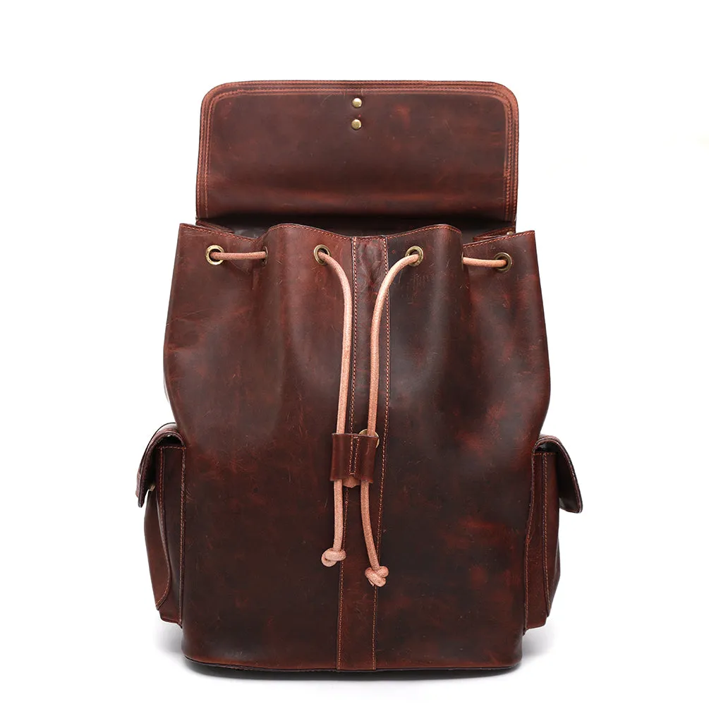 MWL-024 Montana West Genuine Leather Collection Western Backpack For Men & Women