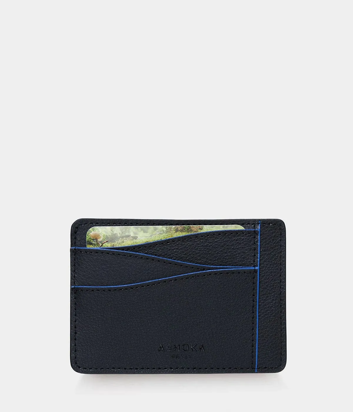 Mylo™️ Vegan Mushroom Leather Large Card Holder | Blue
