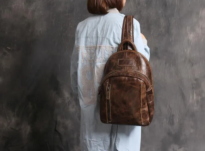 New Arrival Fashion Bag Vintage Backpack College Students School Bag XL01
