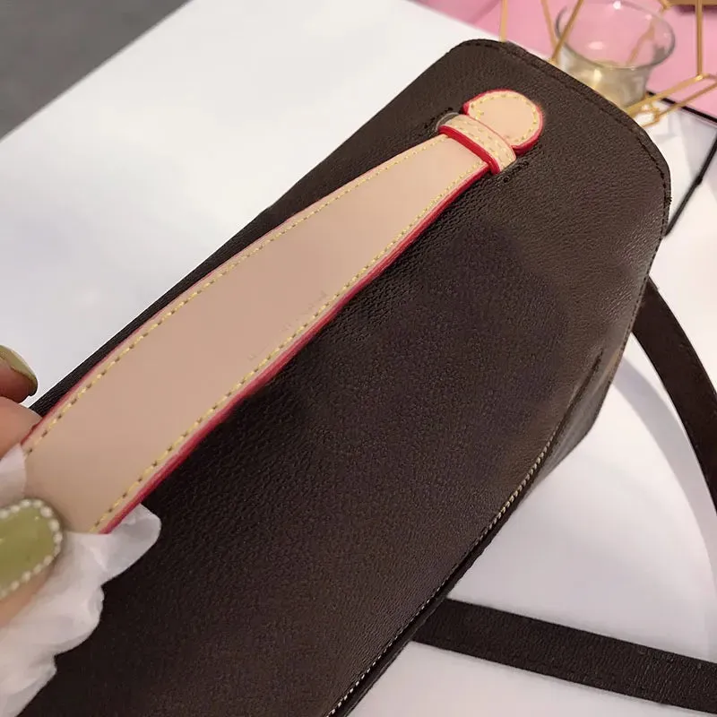 Newset Classic Evening Messenger bag leather women's handbag purse pochette Metis Totes single shoulder printing flower crossbody bags