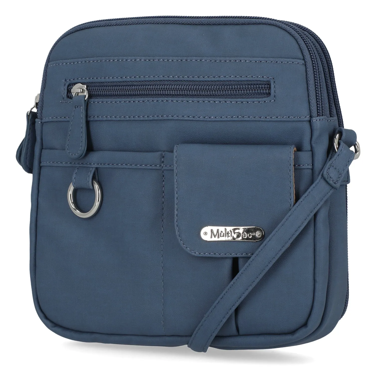 North South Zip Around Crossbody Bag