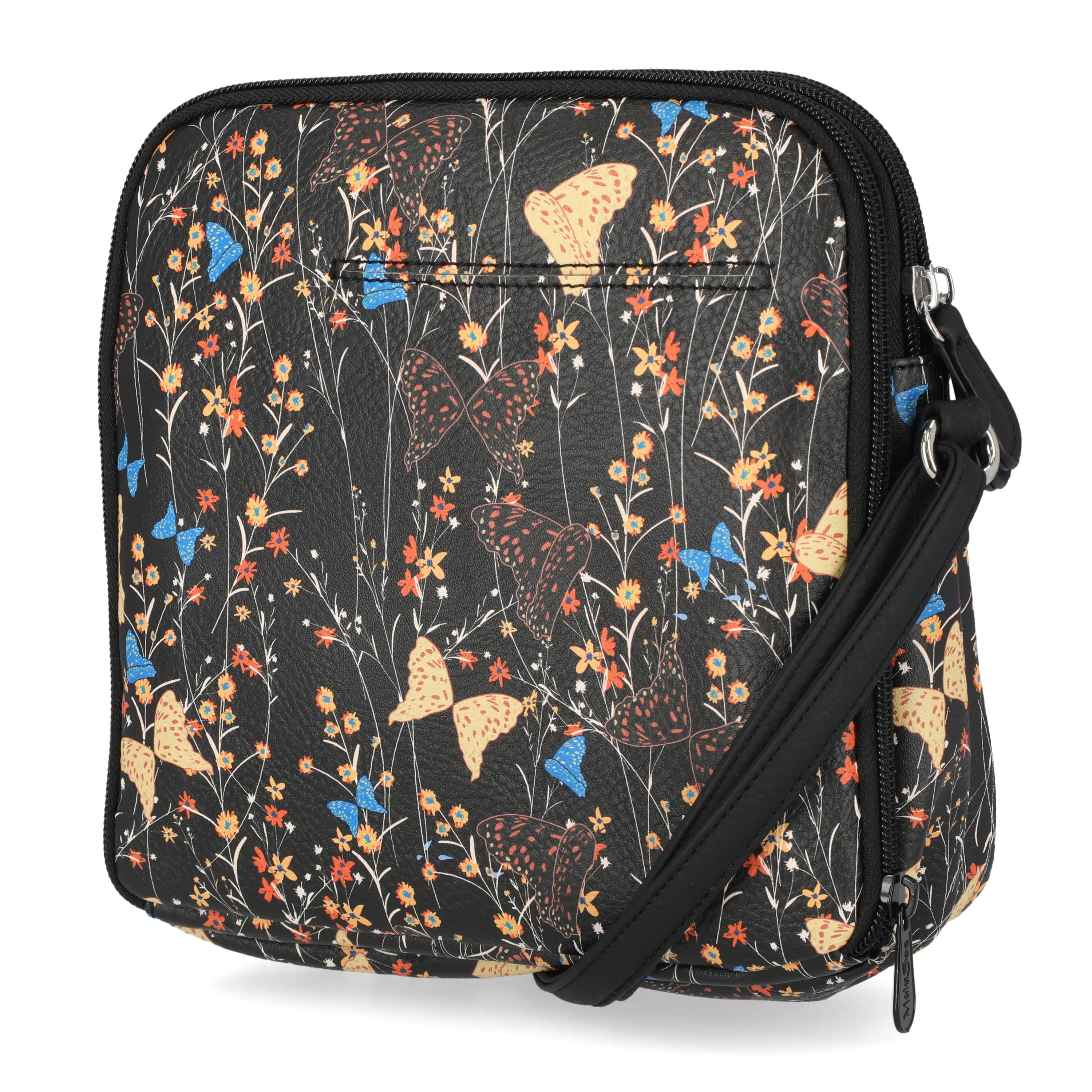 North South Zip Around Crossbody Bag