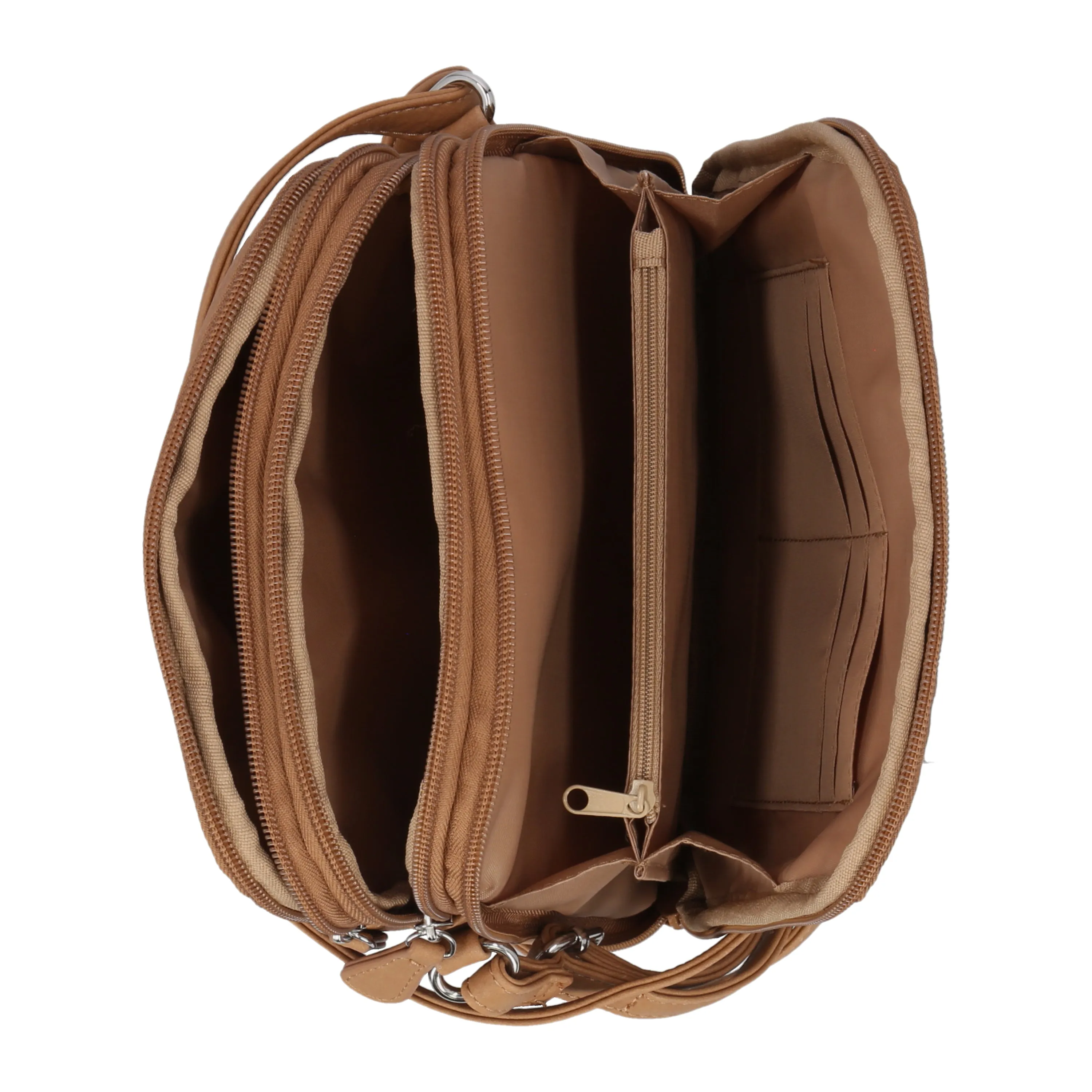 North South Zip Around Crossbody Bag