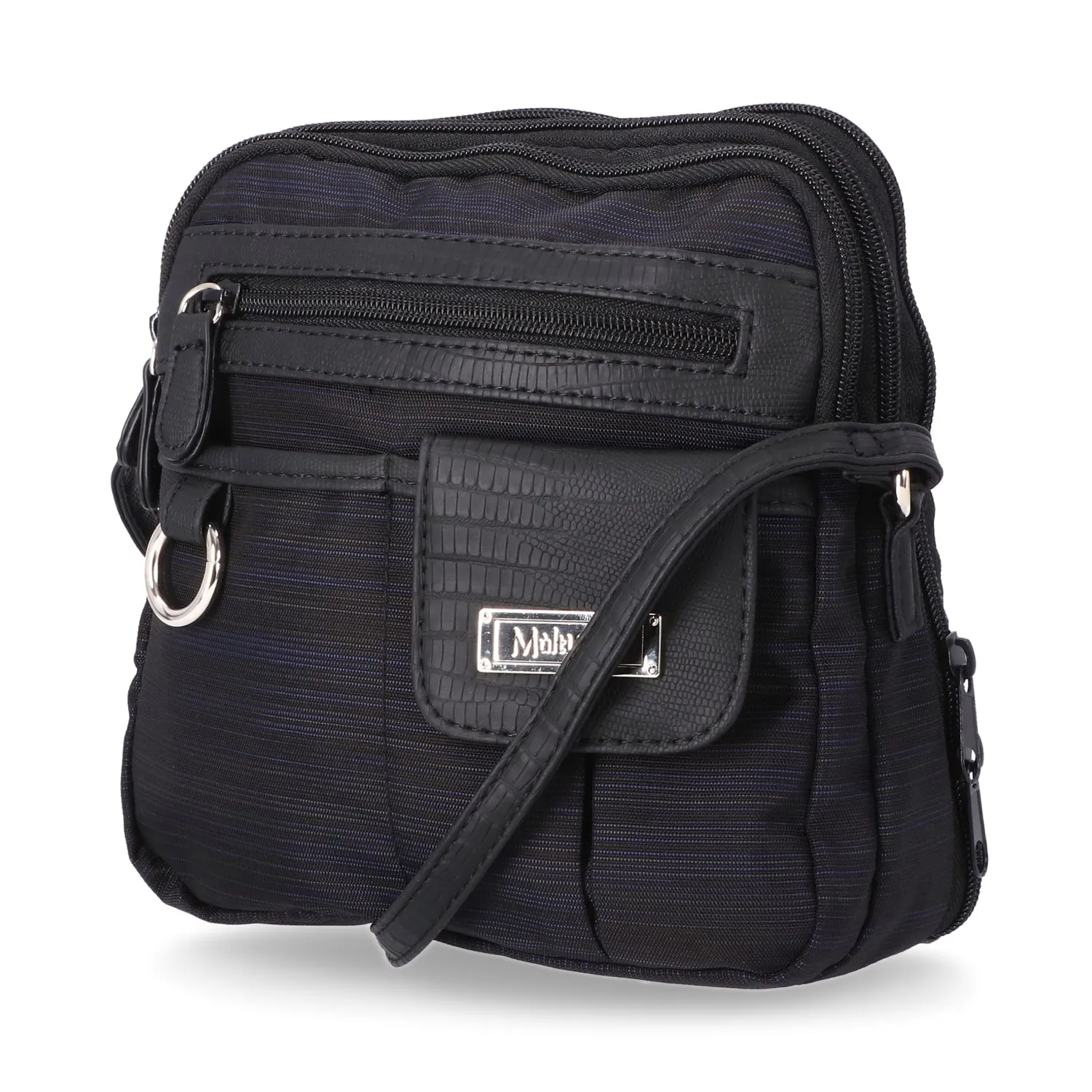 North South Zip Around Crossbody Bag
