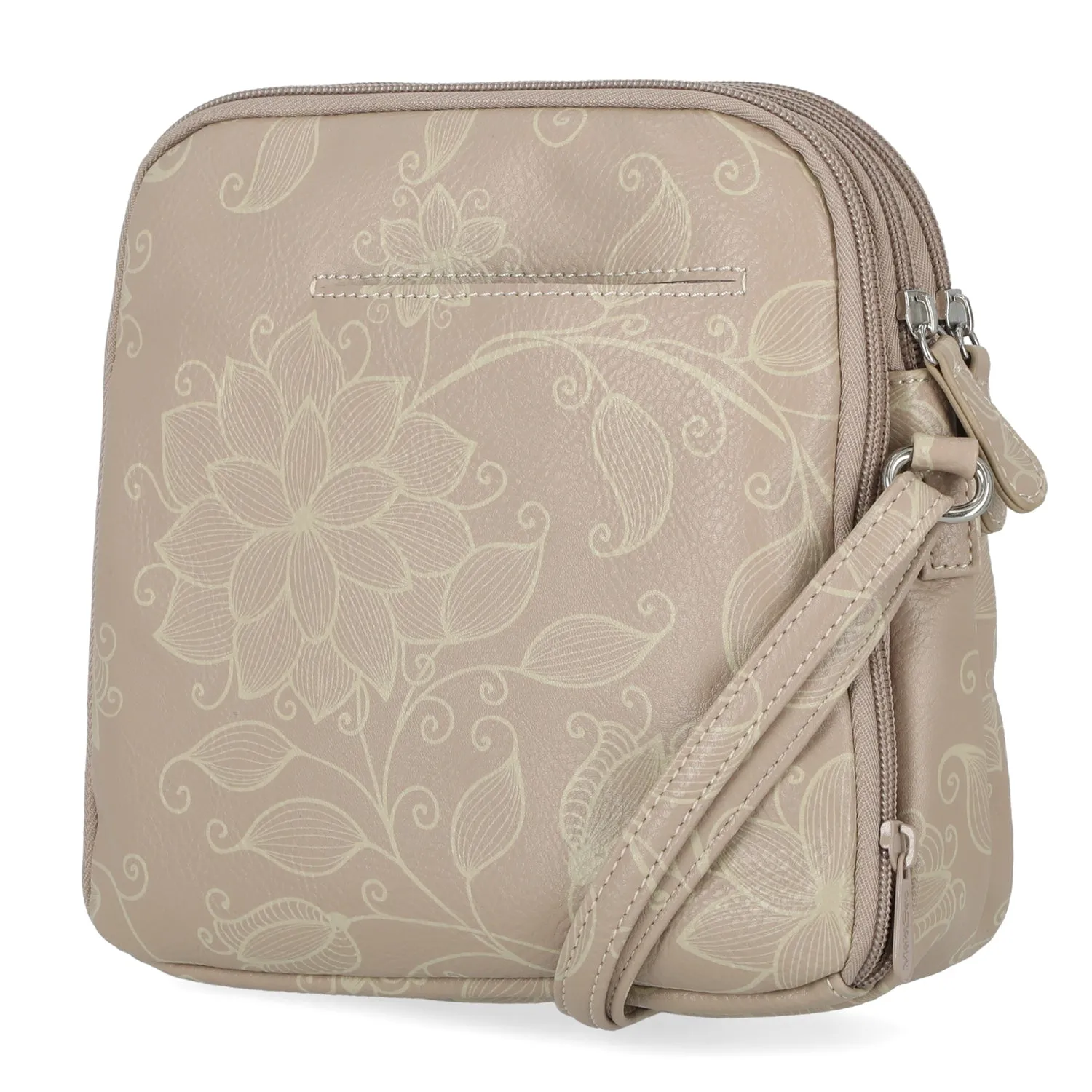 North South Zip Around Crossbody Bag