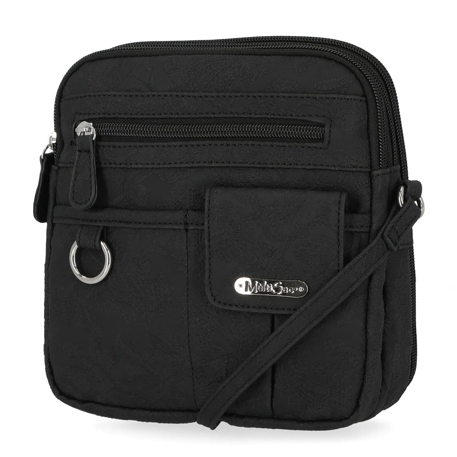 North South Zip Around Crossbody Bag