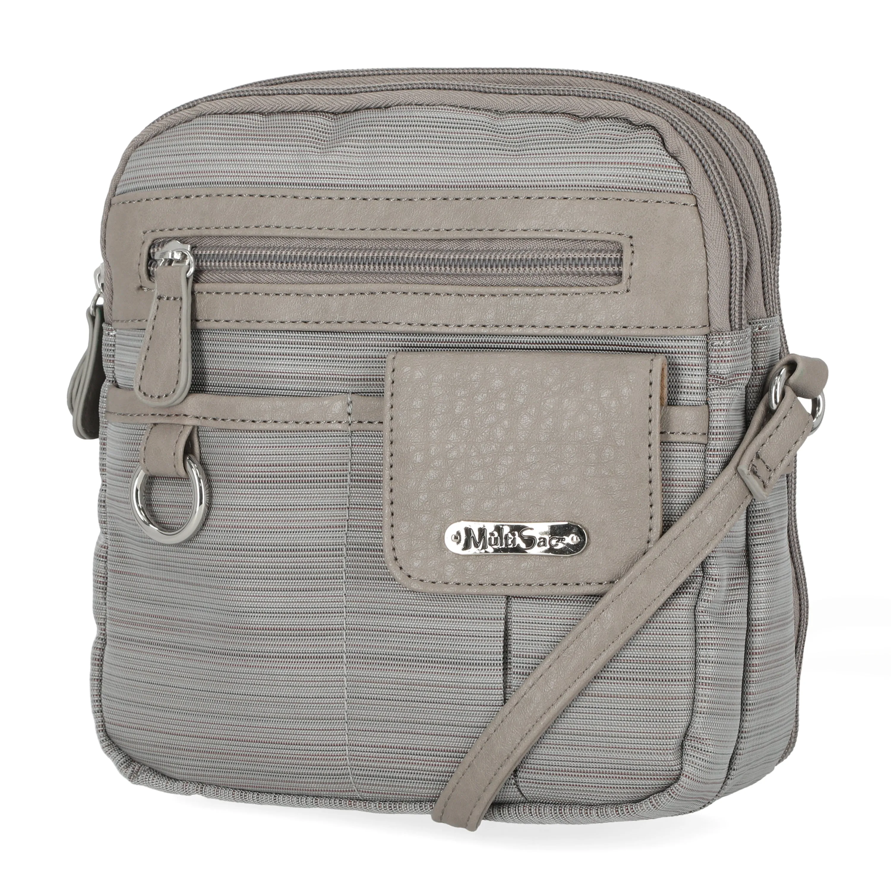 North South Zip Around Crossbody Bag