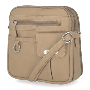 North South Zip Around Crossbody Bag