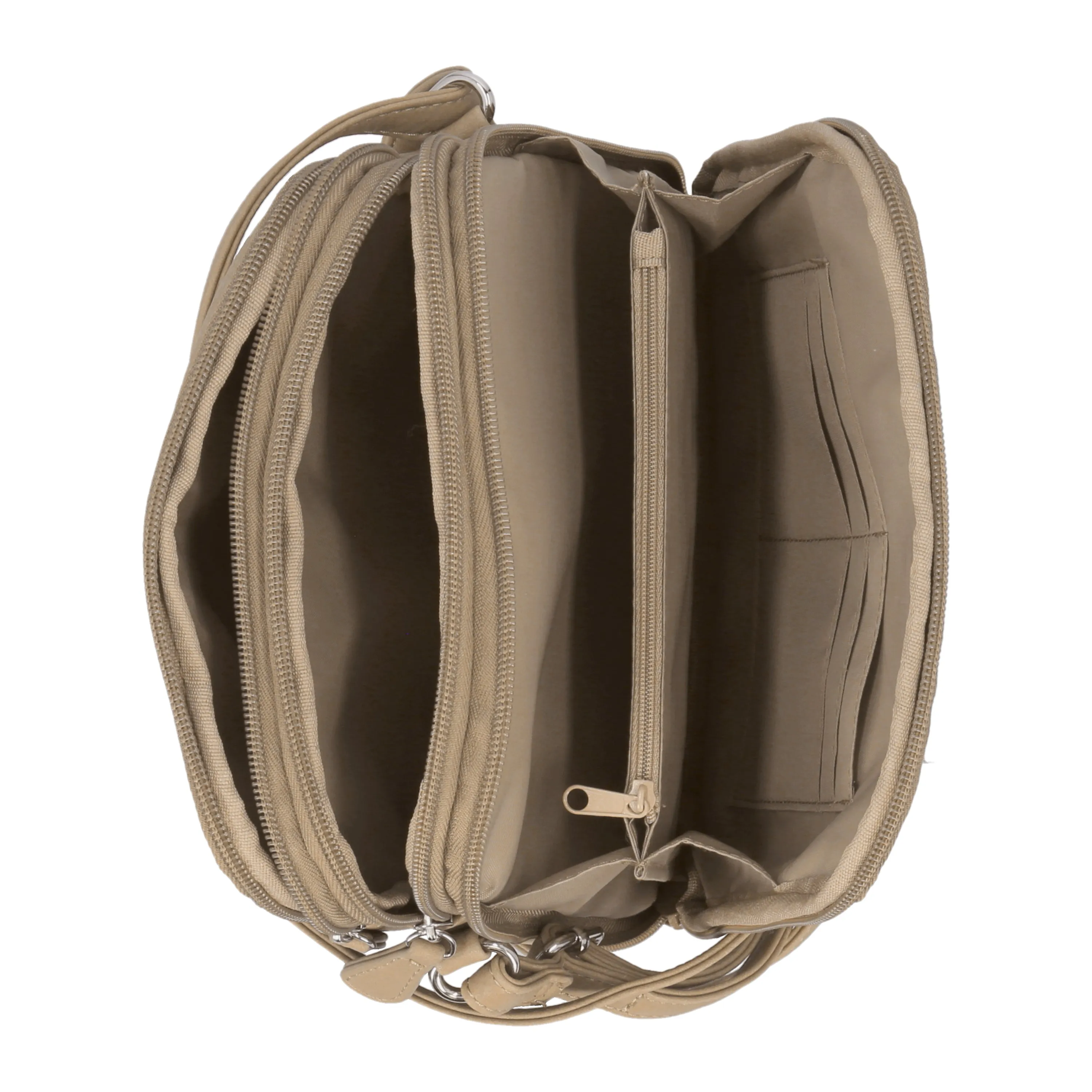 North South Zip Around Crossbody Bag