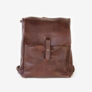 Nubuck Leather Backpack