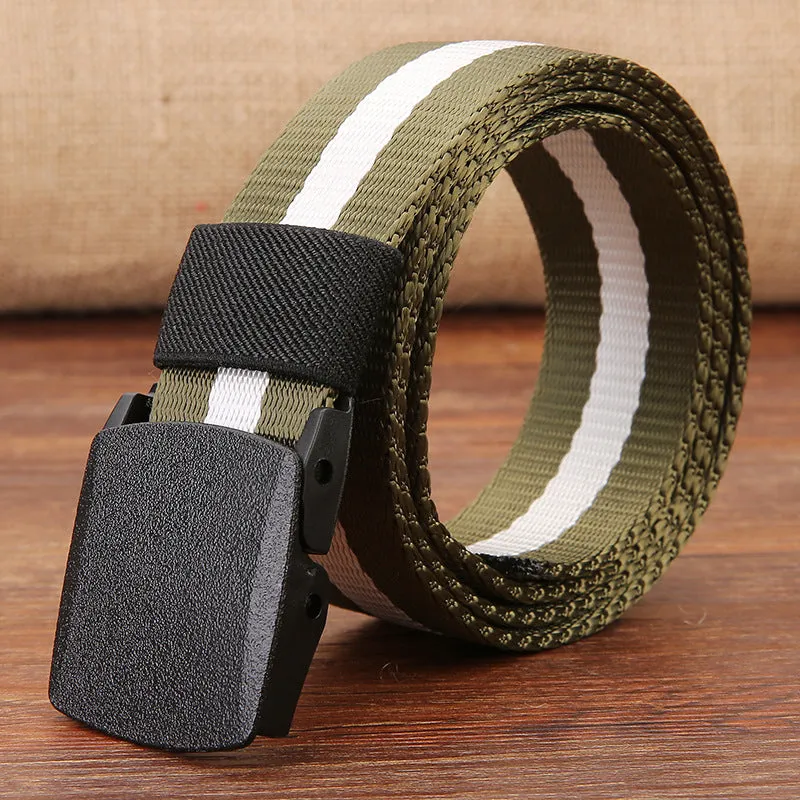 Outdoor Enthusiast Canvas Belt