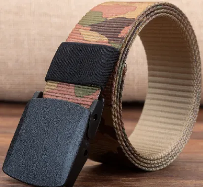 Outdoor Enthusiast Canvas Belt