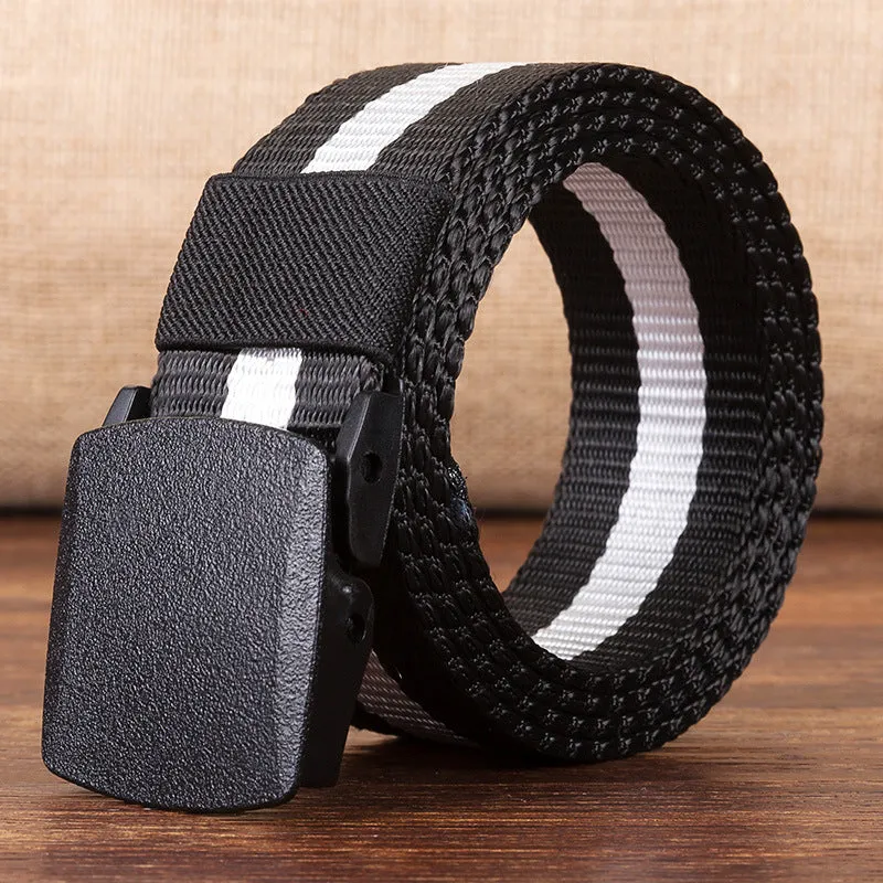 Outdoor Enthusiast Canvas Belt