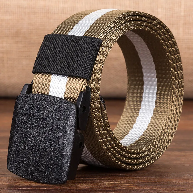 Outdoor Enthusiast Canvas Belt