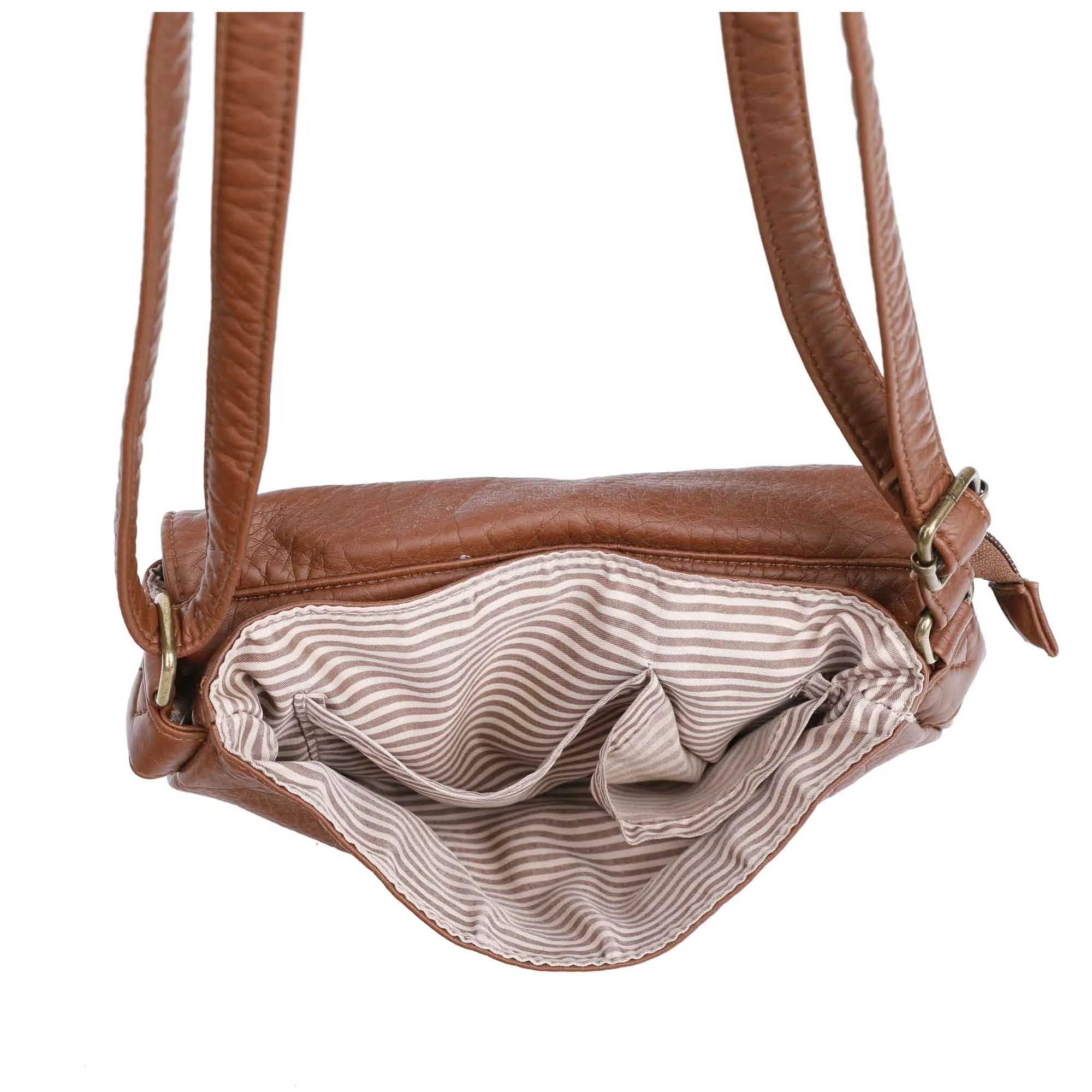 Paige Crossbody - Brown