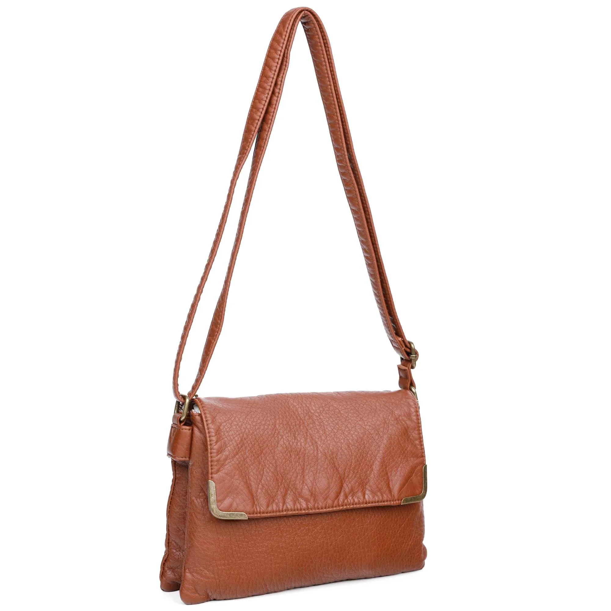 Paige Crossbody - Brown