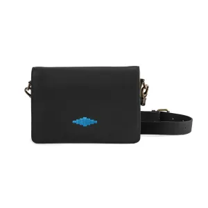Pampeano - Ladies Estillo Crossbody Bag - Black Leather