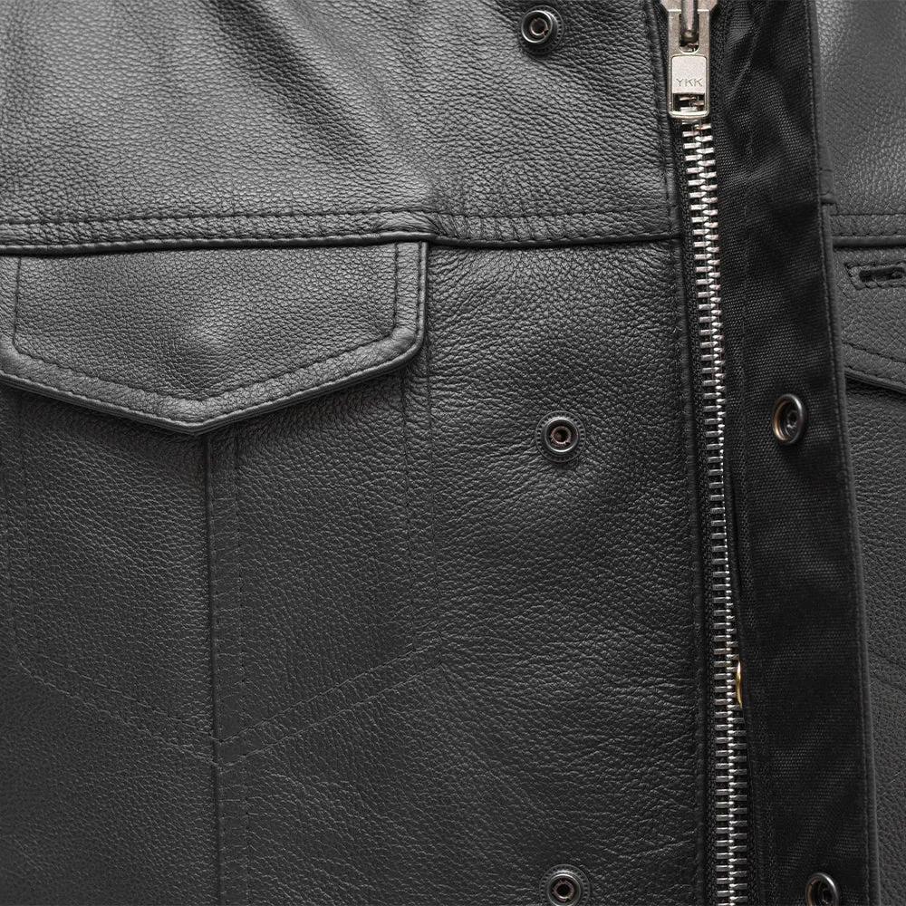 PLUNGE - Motorcycle Leather Vest