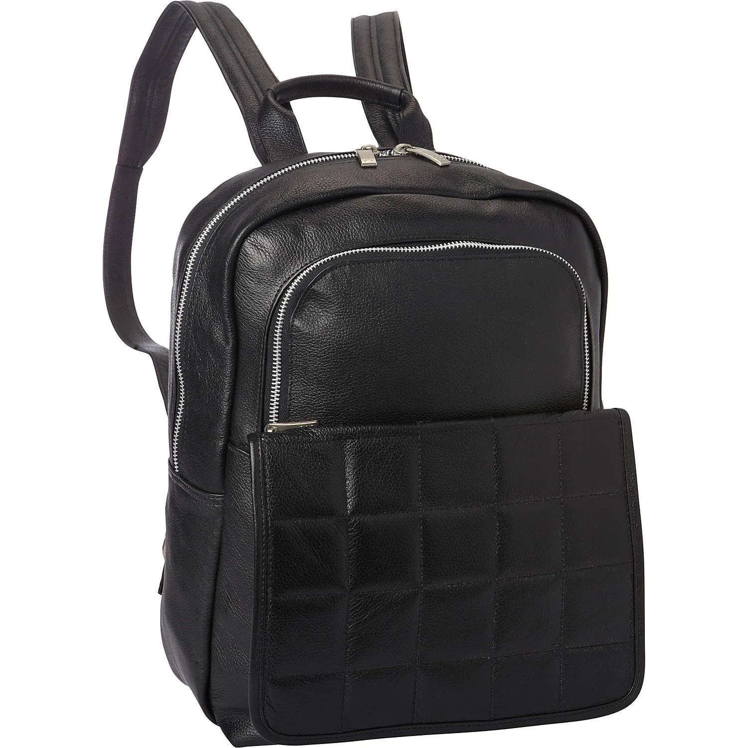 QUILTED LEATHER BACKPACK