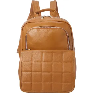 QUILTED LEATHER BACKPACK