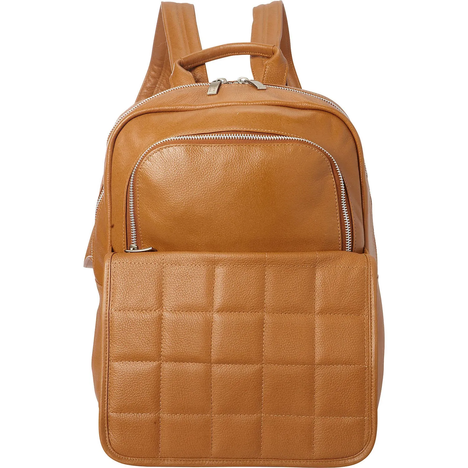 QUILTED LEATHER BACKPACK